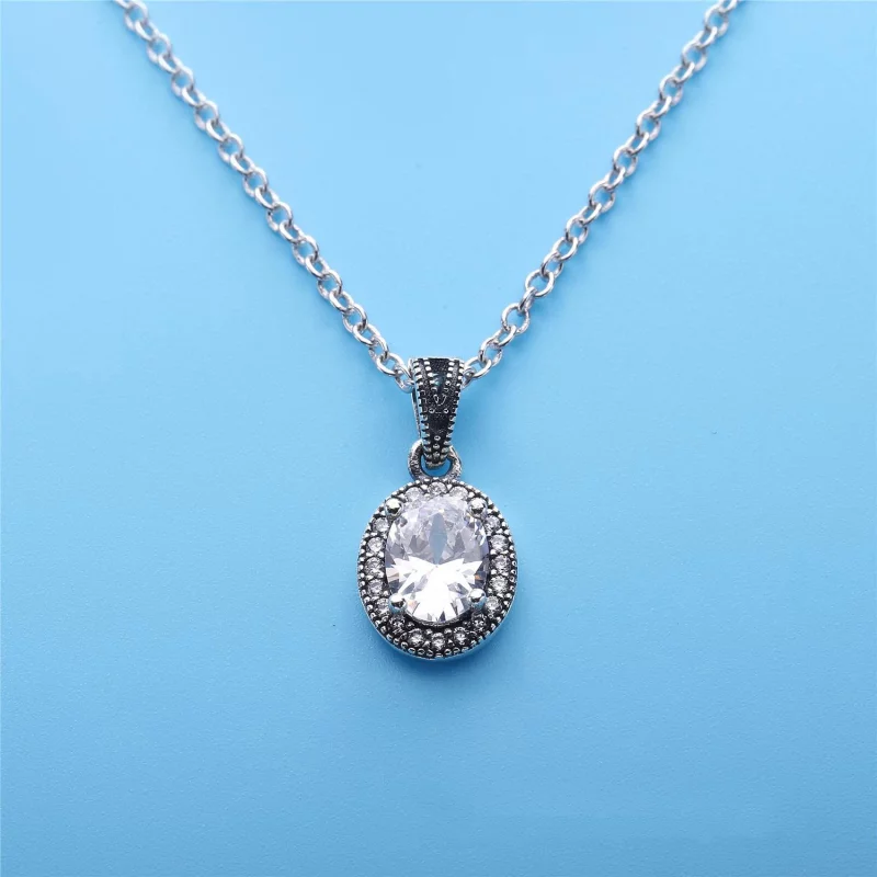 (image pour) PANDORA - Pendentif élégance Vintage - 396246CZ - Afficher 4