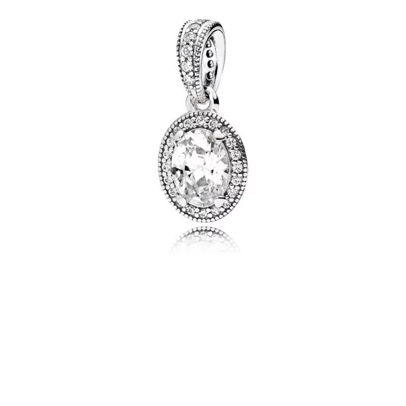 (image pour) PANDORA - Pendentif élégance Vintage - 396246CZ