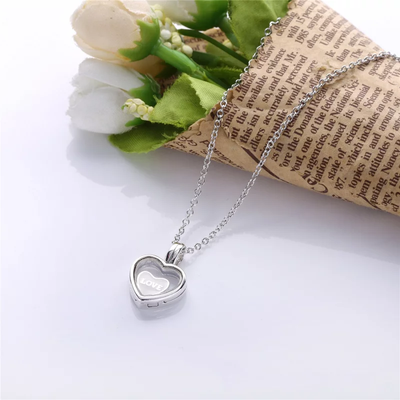 (image pour) PANDORA - Pendentif Médaillon Floating Heart Locket Heart Lockets - 590544A - Afficher 4