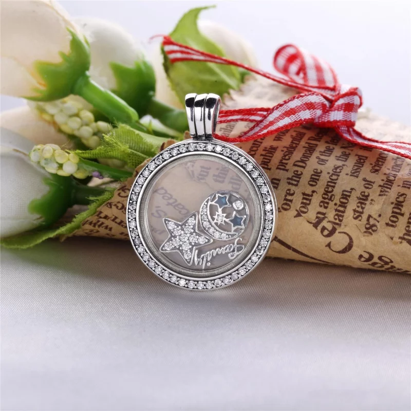 (image pour) PANDORA - Pendentif Médaillon Floating Heart Locket Lockets - PJ00288-1 - Afficher 2