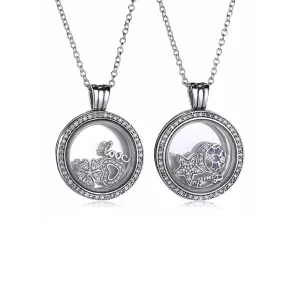 (image pour) PANDORA - Pendentif Médaillon Floating Heart Locket Lockets - PJ00288-1