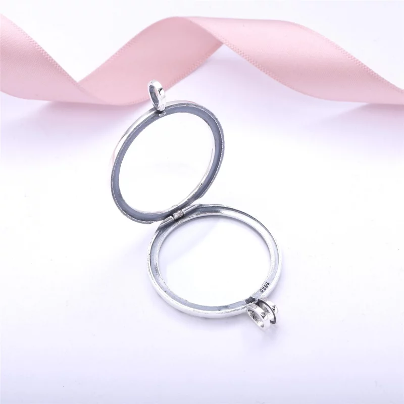 (image pour) PANDORA - Pendentif Médaillon Large Sparkling Locket - PJ00210-1 - Afficher 4