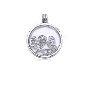 (image pour) PANDORA - Pendentif Médaillon Large Sparkling Locket - PJ00210-1