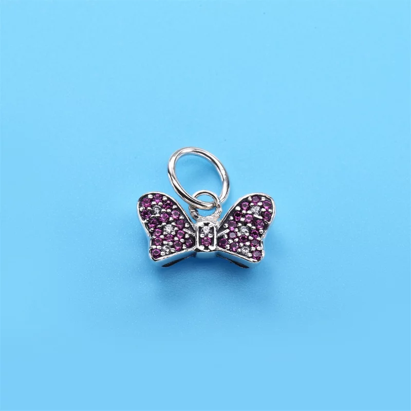 (image pour) PANDORA - Pendentif Nœud papillon Violet - 32IFlTrw - Afficher 2