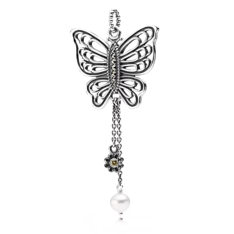 (image pour) Pendentif carte de remerciement dans la lettre en Argent PANDORA France - 390352CCZ