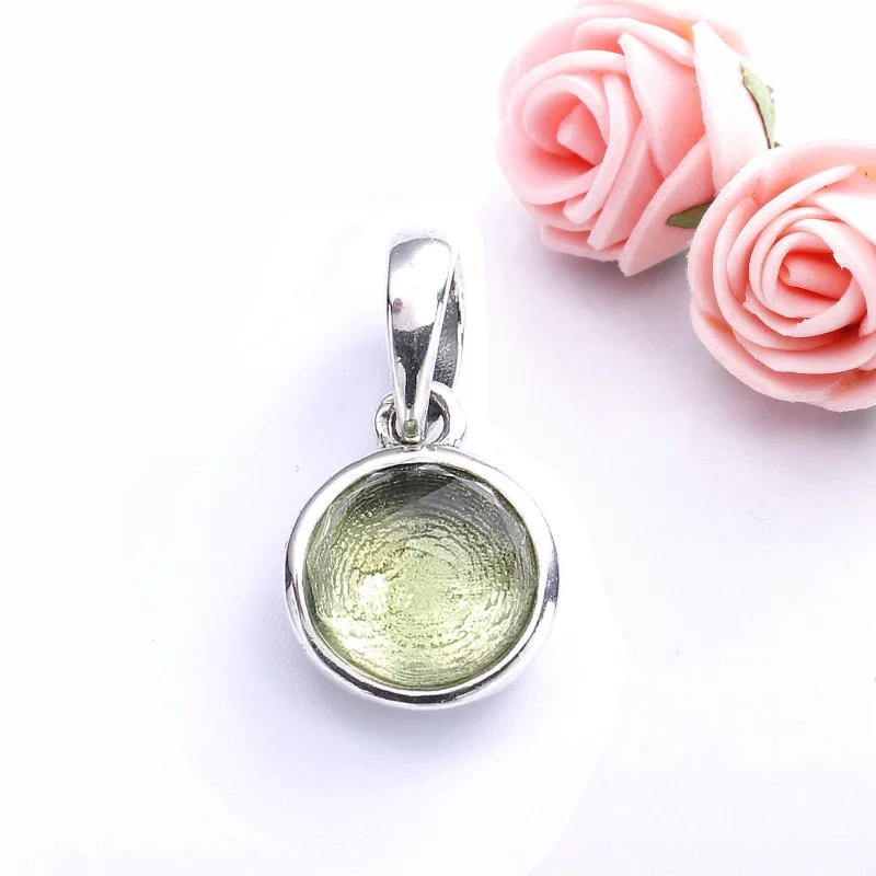 (image pour) Pendentif Gouttelette d'Août - PANDORA - 390396PE - Afficher 2