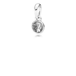 Pendentif Gouttelette d'Avril - PANDORA - 390396RC (image pour) Pendentif Gouttelette d'Avril - PANDORA - 390396RC