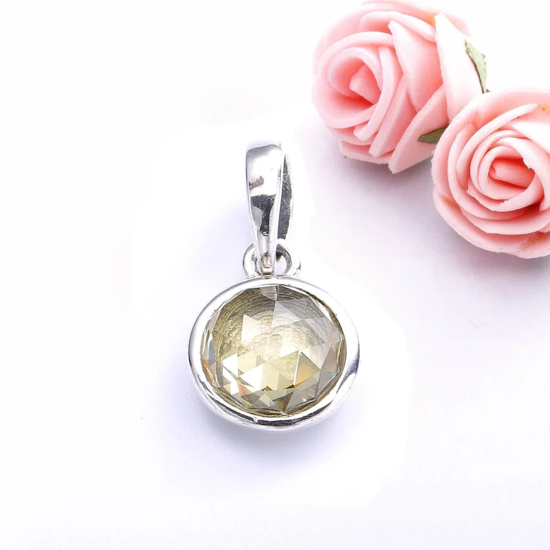 (image pour) Pendentif Gouttelette de Novembre - PANDORA - 390396CI - Afficher 2