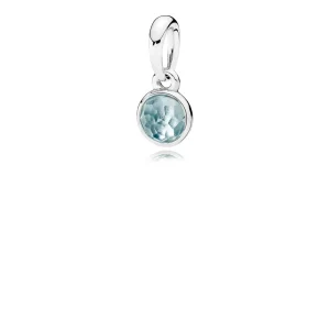 Pendentif Gouttelette de Mars, Bleu - PANDORA - 390396NAB (image pour) Pendentif Gouttelette de Mars, Bleu - PANDORA - 390396NAB