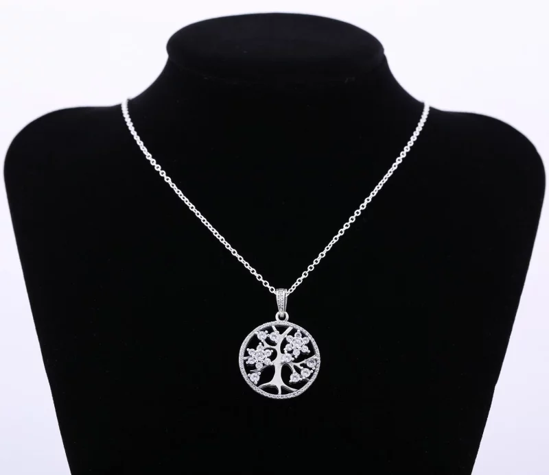 (image pour) Pendentif Arbre Généalogique - PANDORA - 390384CZ-80 - Afficher 2