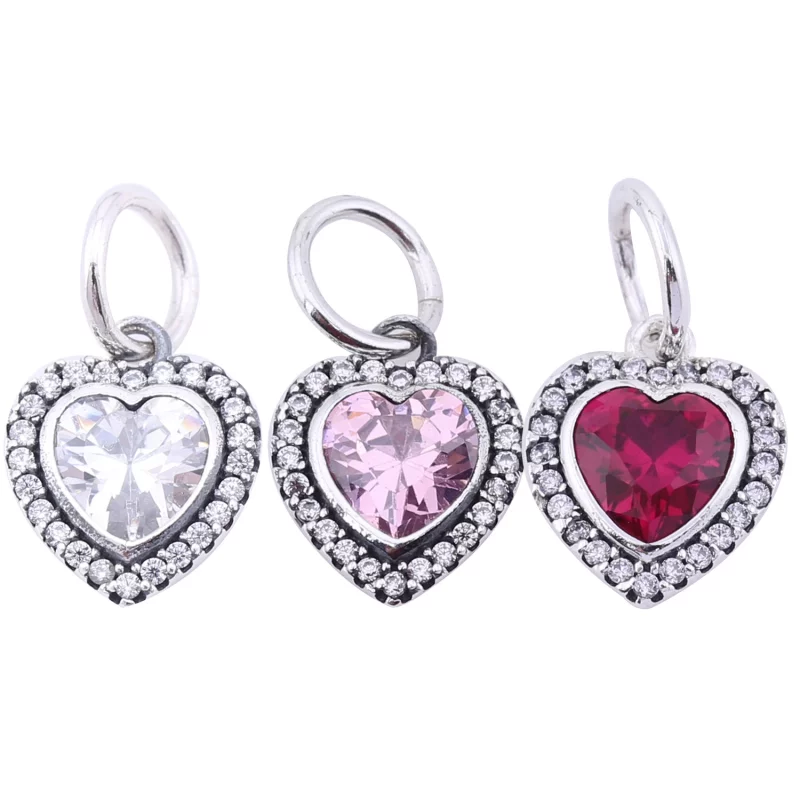 (image pour) Charm Pendentif Amour Scintillant - PANDORA - 390366CZ - Afficher 5