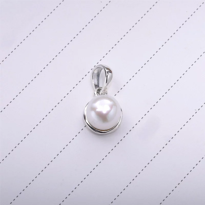 (image pour) Pendentif Gouttelette lumineuse, perle de cristal blanche - PANDORA - 390400WCP - Afficher 2