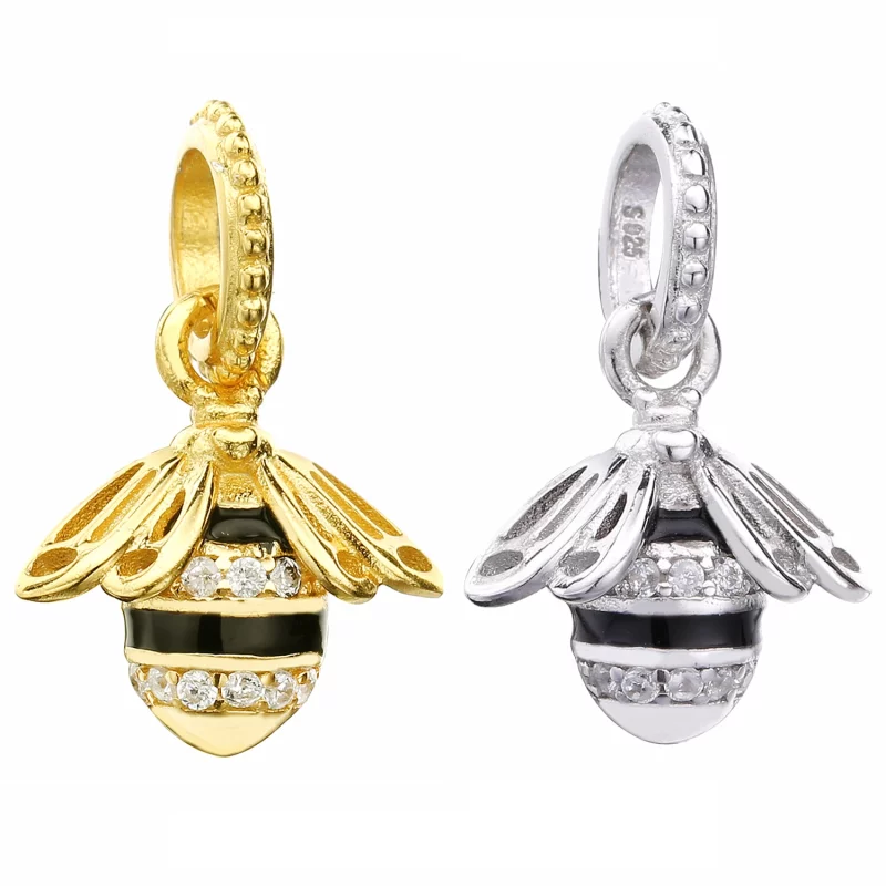 (image pour) Pendentif Reine des Abeilles PANDORA Shine™ - 367075EN16 - Afficher 2