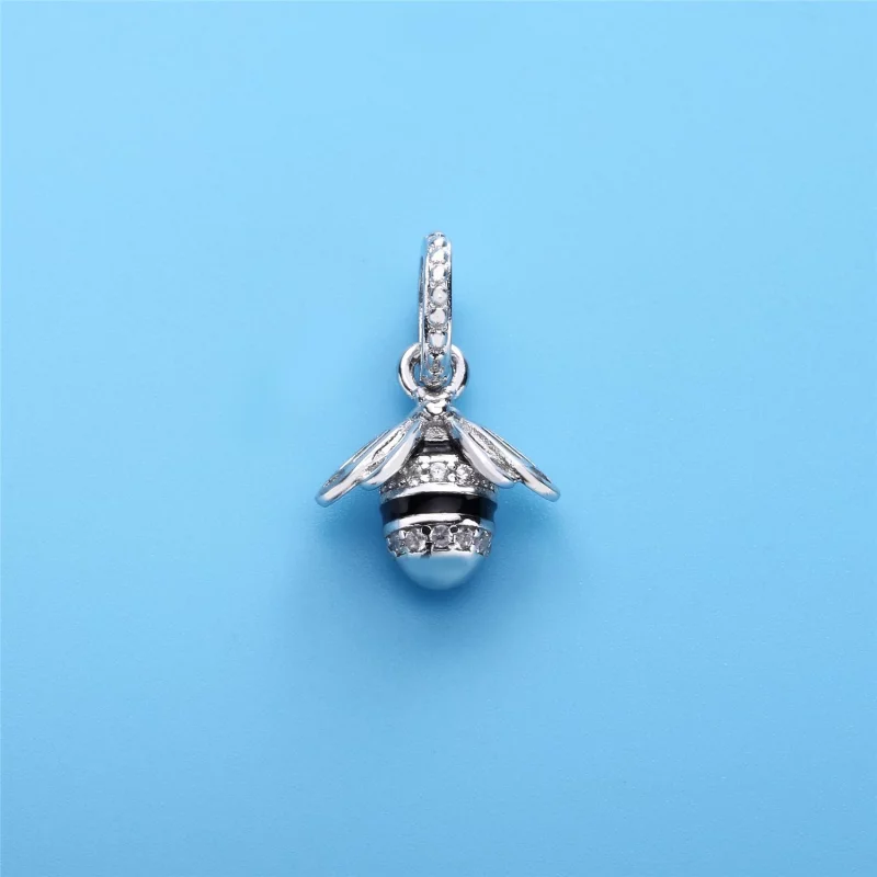 (image pour) Pendentif Reine des Abeilles PANDORA Shine™ - 367075EN16 - Afficher 3