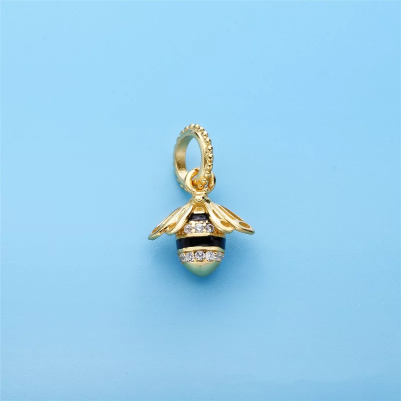 (image pour) Pendentif Reine des Abeilles PANDORA Shine™ - 367075EN16 - Afficher 4