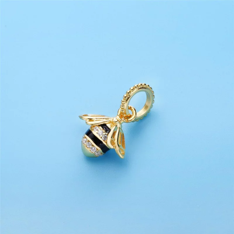 (image pour) Pendentif Reine des Abeilles PANDORA Shine™ - 367075EN16 - Afficher 5