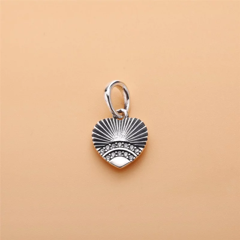 (image pour) Pendentif Éventail de l'Amour PANDORA France - 397286CZ - Afficher 2