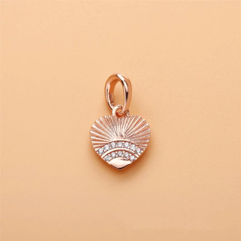 (image pour) Pendentif Éventail de l'Amour PANDORA France - 397286CZ - Afficher 3