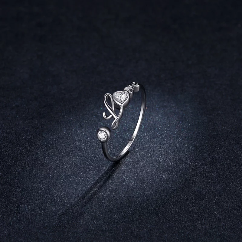 (image pour) Bague ouverte de style Pandora Love - BSR146 - Afficher 5