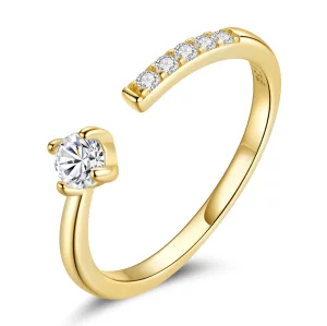 (image pour) Bague ouverte de style Pandora, simplicité française - BSR203