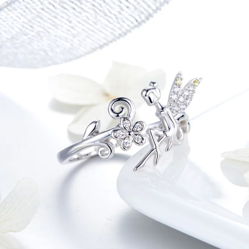 (image pour) Bague ouverte de style Pandora Spirit du Printemps - BSR025 - Afficher 4