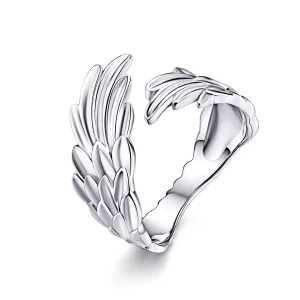 (image pour) Bague Ouverte Style PANDORA Ailes de l'espoir - SCR512