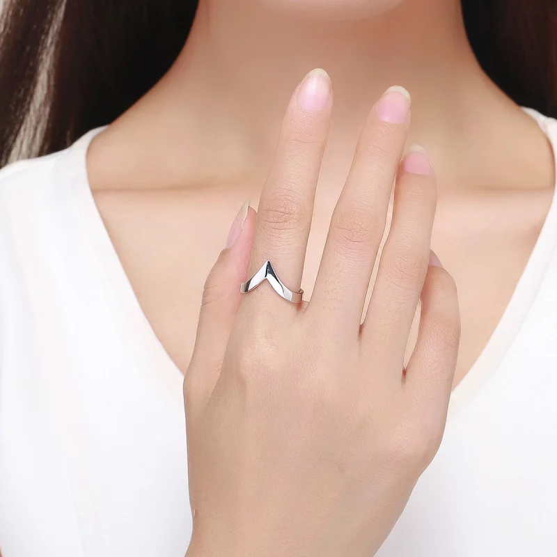 (image pour) Bague Ouverte Style PANDORA Amour Apical - SCR470 - Afficher 11