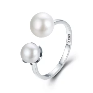 Bague Ouverte Style PANDORA Amoureux de l'amour - SCR192 (image pour) Bague Ouverte Style PANDORA Amoureux de l'amour - SCR192
