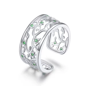 (image pour) Bague Ouverte Style PANDORA Arbre de la vie - BSR125