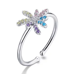 (image pour) Bague ouverte style Pandora avec motif de feux d'artifice - BSR120