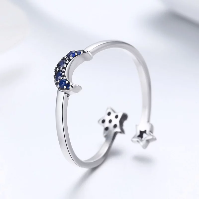(image pour) Bague Ouverte Style PANDORA Ciel étoilé - SCR437 - Afficher 4