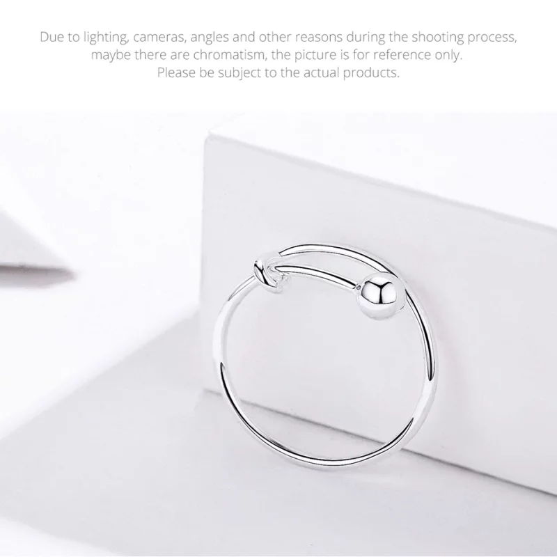 (image pour) Bague Ouverte Style PANDORA Simple - SCR520 - Afficher 12