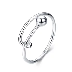 (image pour) Bague Ouverte Style PANDORA Simple - SCR520