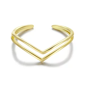 (image pour) Bague Ouverte Style PANDORA Souhaiter - SCR713