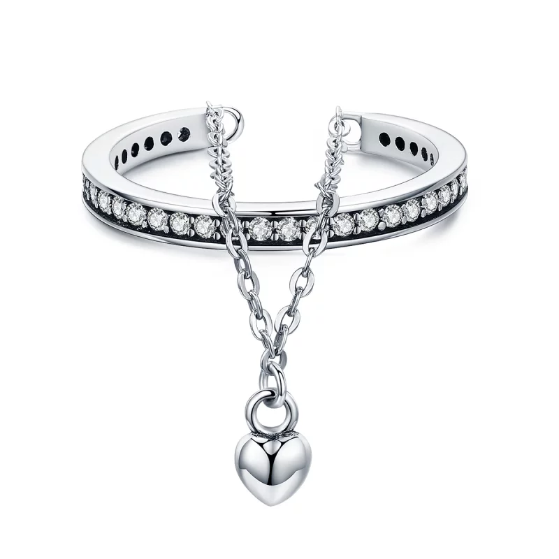 (image pour) Bague Ouverte Style PANDORA Un spécial - SCR291