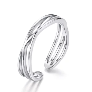 (image pour) Bague Ouverte Style PANDORA Voyage dans le temps - SCR483