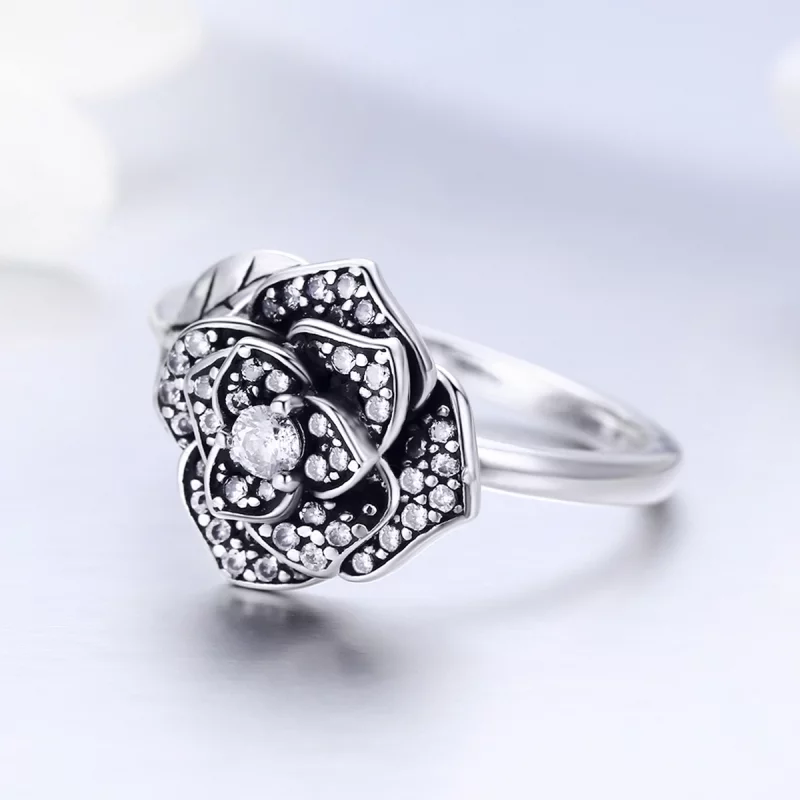 (image pour) Bague Style PANDORA Amour Rose - SCR382 - Afficher 4