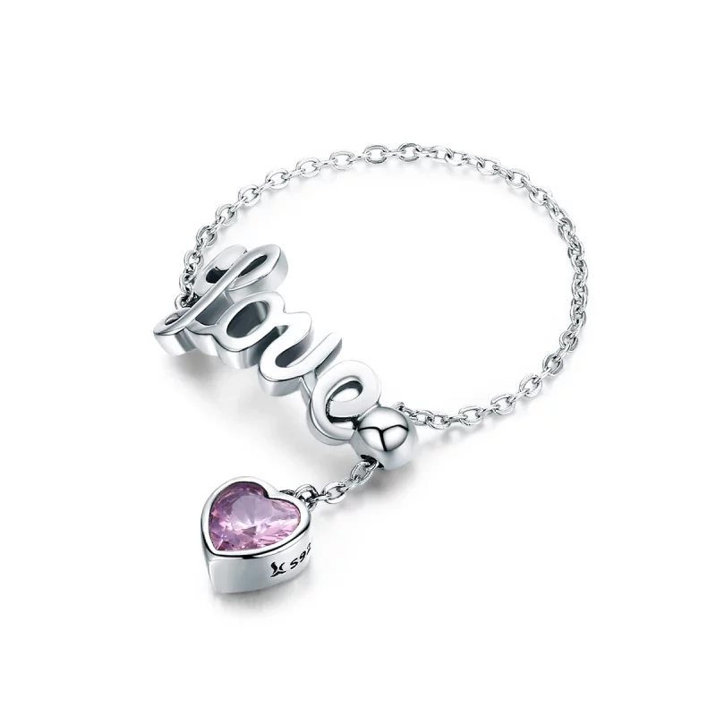 (image pour) Bague Style PANDORA Amour - SCR246