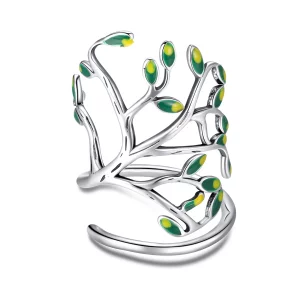 Bague Style PANDORA Arbre de vie - SCR454 (image pour) Bague Style PANDORA Arbre de vie - SCR454