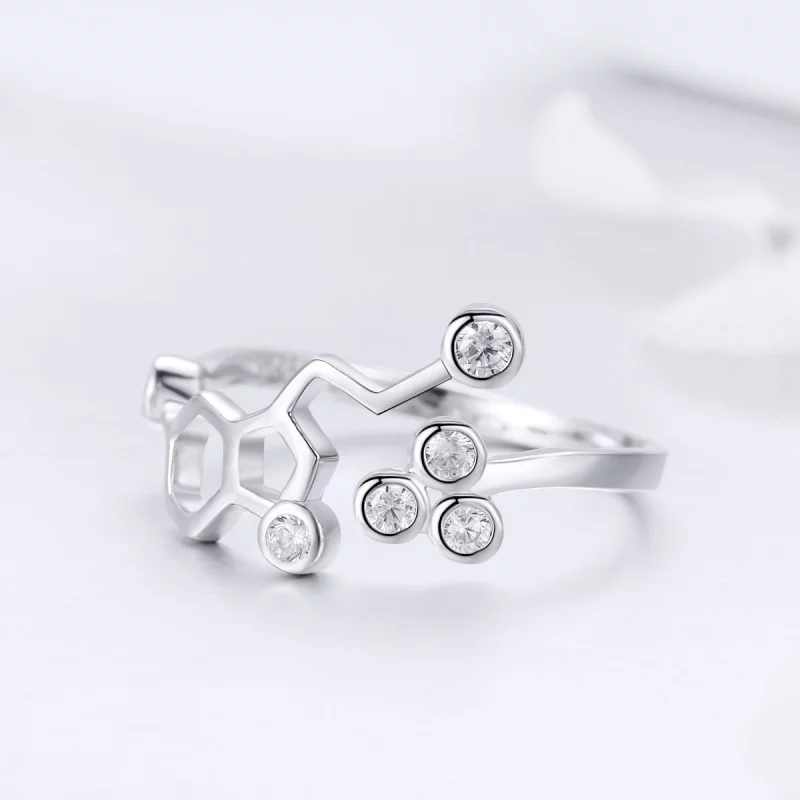 (image pour) Bague Style PANDORA Rayon de miel - SCR433 - Afficher 5