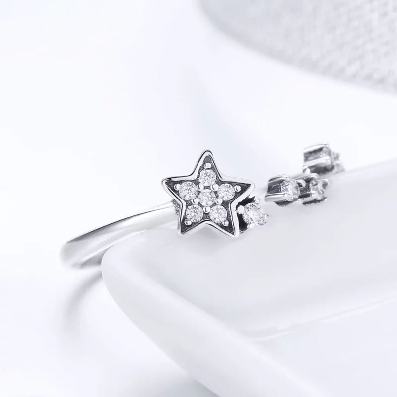 (image pour) Bague Style PANDORA Secret des étoiles - SCR440 - Afficher 6