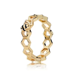 Bague Abeille en PANDORA Shine™ - 167116EN16 (image pour) Bague Abeille en PANDORA Shine™ - 167116EN16