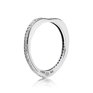 (image pour) Bague Arcs de l’Amour Scintillants PANDORA France - 197095CZ