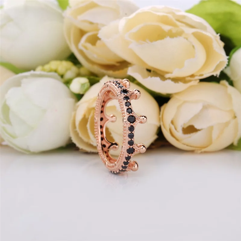 (image pour) Bague Barre Courbée Printemps en PANDORA Rose™ - 187087NCK - Afficher 2