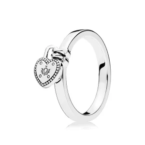 (image pour) Bague Cadenas de l’Amour PANDORA France - 196571