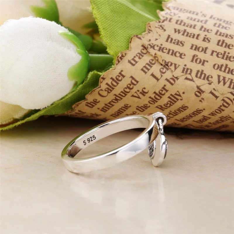 (image pour) Bague Cadenas Signature PANDORA - 197400CZ - Afficher 3
