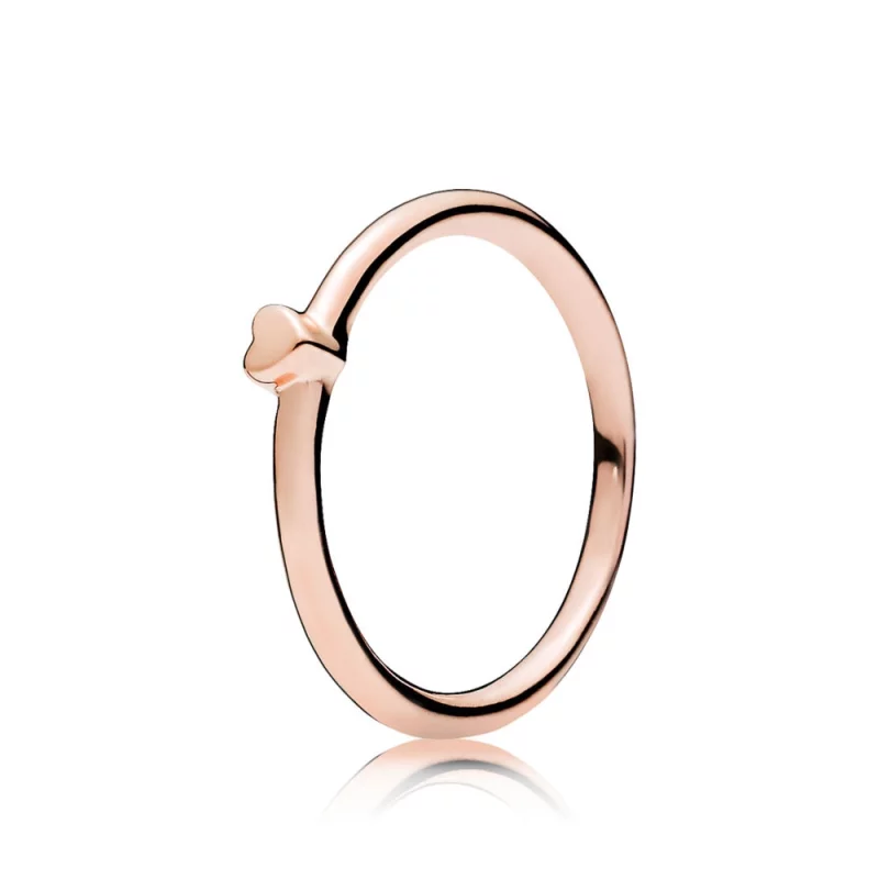 (image pour) Bague Cœur Mystérieux PANDORA Rose - 186551