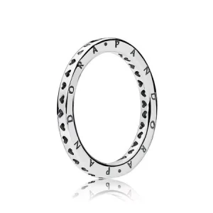 Bague Cœurs Signature de PANDORA - 197133 (image pour) Bague Cœurs Signature de PANDORA - 197133