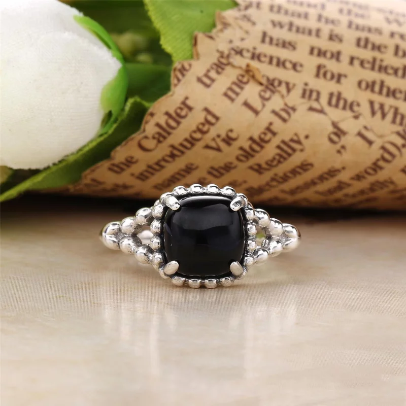 (image pour) Bague Esprit Vibrant Noir PANDORA France - 197188NCK - Afficher 3