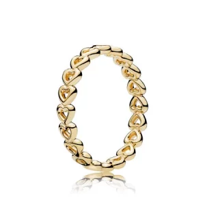 (image pour) Bague Farandole de Cœurs PANDORA Shine™ - 167105